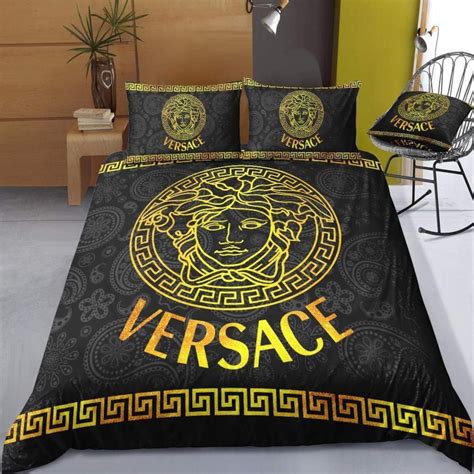 versace headboard|Versace bedding king size.